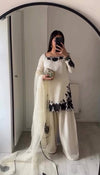 Chic Black and White Ethnic Wear Delight