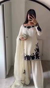 Chic Black and White Ethnic Wear Delight