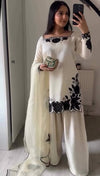 Chic Black and White Ethnic Wear Delight