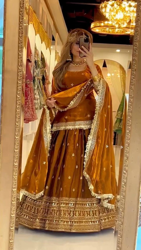 Golden Grace: A Timeless Fashion Statement