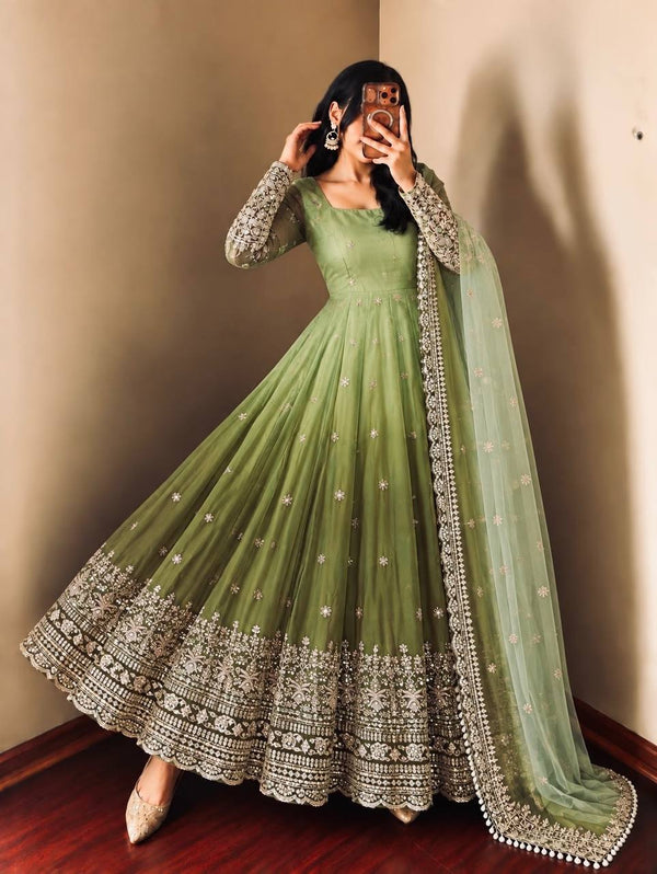 Timeless Anarkali Suits in Trendy Colors