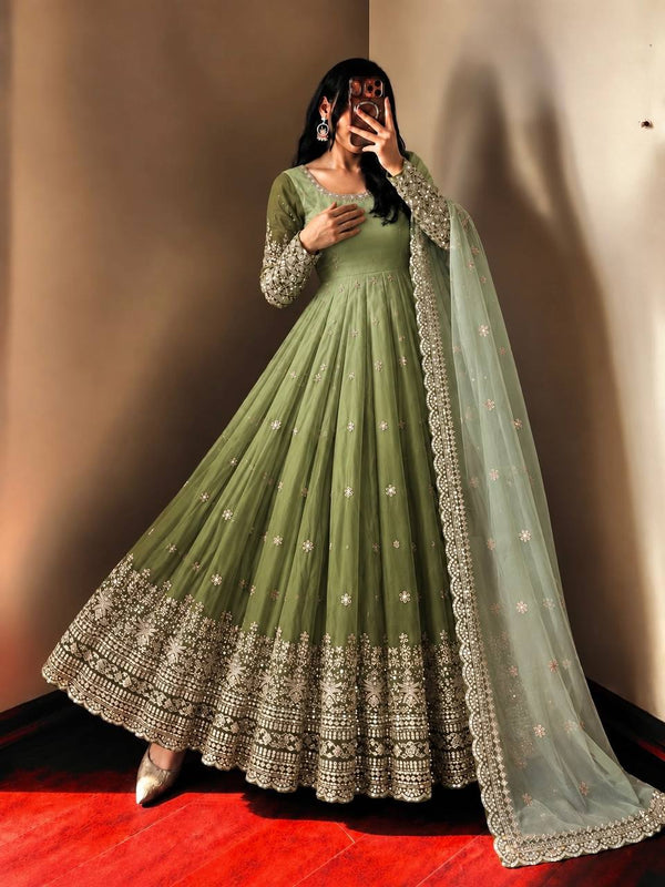 Timeless Anarkali Suits in Trendy Colors