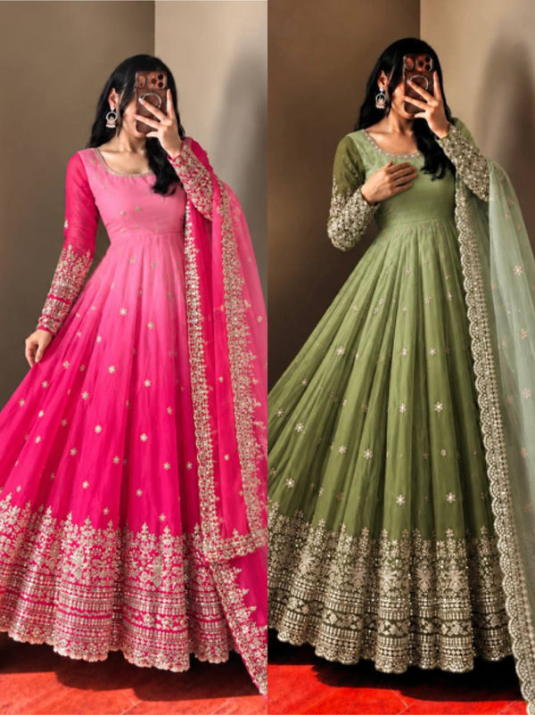 Timeless Anarkali Suits in Trendy Colors