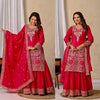 Empowering Elegance in Bold Red Attire