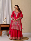 Empowering Elegance in Bold Red Attire