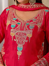 Empowering Elegance in Bold Red Attire