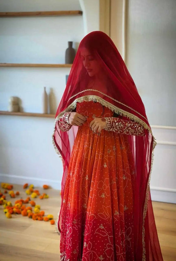 Radiant Beauty in Rich Cultural Colors