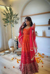 Radiant Beauty in Rich Cultural Colors