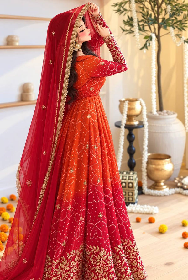 Radiant Beauty in Rich Cultural Colors