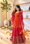 Radiant Beauty in Rich Cultural Colors