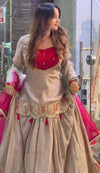 Fashion Forward Woman in Vibrant Dress