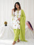 Premium Green Cotton Festive Suit Set