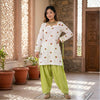Premium Green Cotton Festive Suit Set