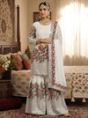 Radiant Rose Embroidered Ethnic Ensemble