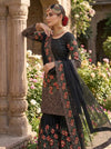 Radiant Rose Embroidered Ethnic Ensemble