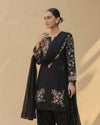 Elegant Floral Embroidered Tunic Set