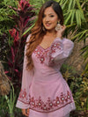 Timeless Beauty with Floral Embellishments
