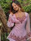 Timeless Beauty with Floral Embellishments