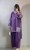 Elegance in Purple: A Stylish Ensemble