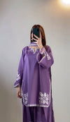 Elegance in Purple: A Stylish Ensemble