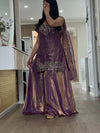 Majestic Purple Outfit for Cultural Celebrations