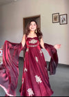 Graceful Glamour: Embroidered Ethnic Attire