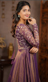 Elegance in Purple: A Regal Ensemble
