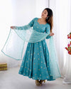 Whispers of Elegance in Blue