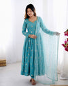 Whispers of Elegance in Blue