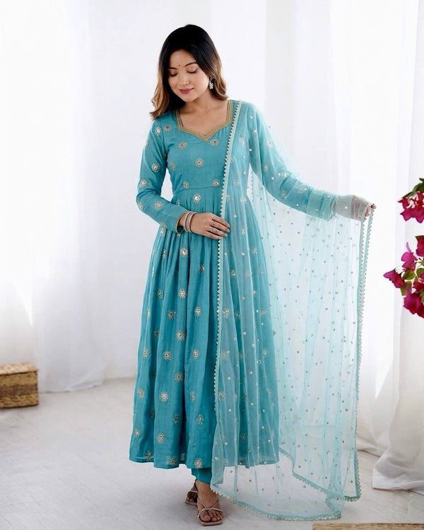 Whispers of Elegance in Blue