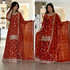 Radiant Elegance: The Festive Attire