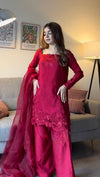 Elegant Crimson Ensemble for Every Occasion