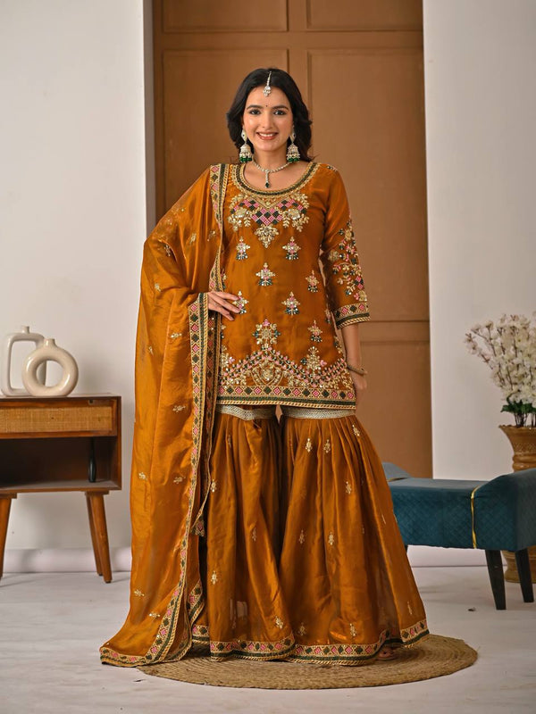 Radiant Elegance: Mustard Dreams Unveiled