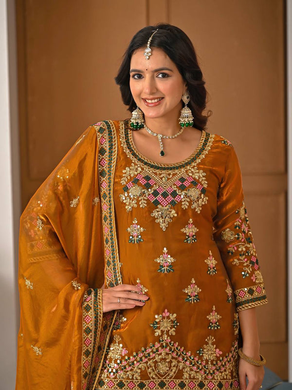 Radiant Elegance: Mustard Dreams Unveiled