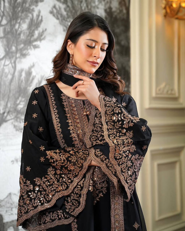 Radiant Reflections: Stylish Cultural Outfit