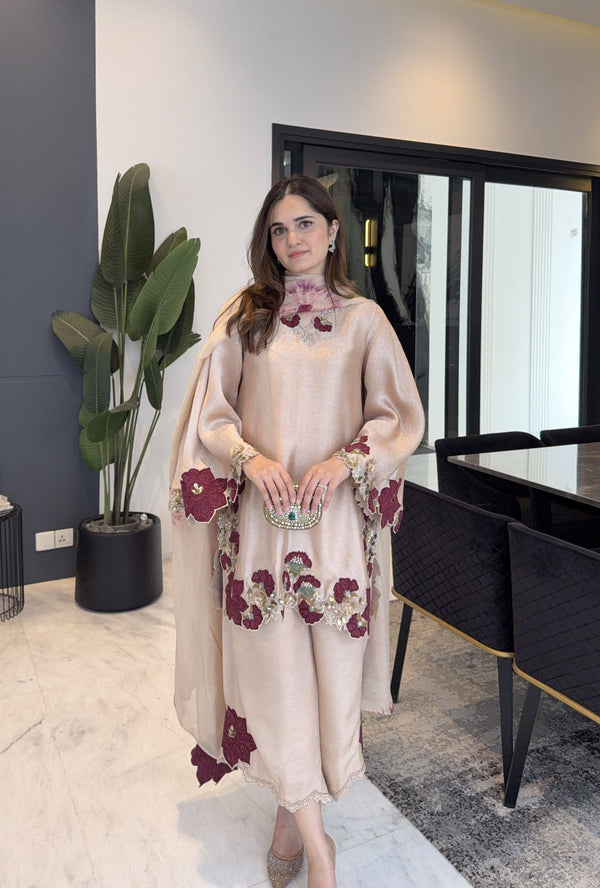 Elegant Blossom Silk Ensemble for Every Occasion