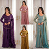 Chic and Graceful Three-Tone Ethnic Set