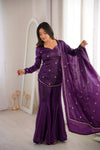 Chic and Graceful Three-Tone Ethnic Set