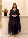 Timeless Charm in Classic Black Attire