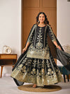 Timeless Charm: Black Embroidered Ethnic Ensemble