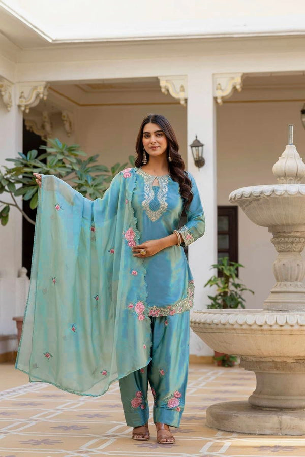 Elegant Pakistani Attire: Four Unique Styles
