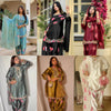 Elegant Pakistani Attire: Four Unique Styles