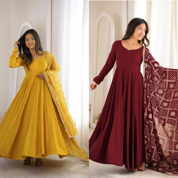 Stylish Duo in Bold Color Combinations