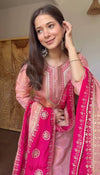 Exquisite Suit Ensemble with Stylish Dupatta