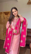 Exquisite Suit Ensemble with Stylish Dupatta