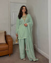 Luxurious Stitch Detail Formal Attire