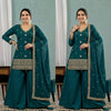 Luxury Teal Traditional Wear for Women
