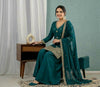 Luxury Teal Traditional Wear for Women
