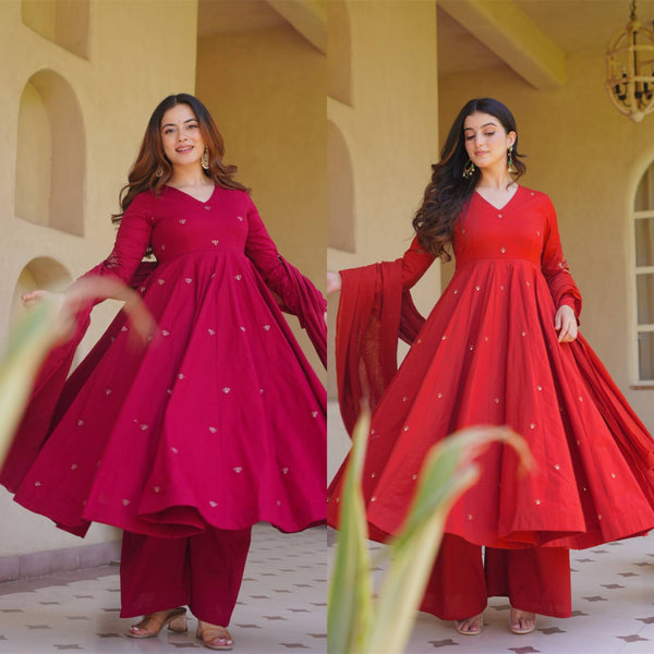 Classic Festive Wear Anarkali Set