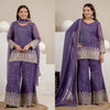Royal Elegance in Every Thread 💜